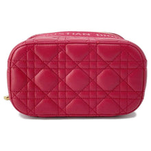 将图像加载到图库查看器中，Dior Vanity bag Red S5488UNTR Lambskin Size Small
