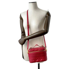 Load image into Gallery viewer, Dior Vanity bag RedS5488UNTR Lambskin Size Small
