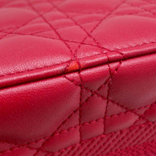 将图像加载到图库查看器中，Dior Vanity bag Red S5488UNTR Lambskin Size Small
