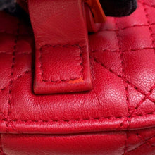 将图像加载到图库查看器中，Dior Vanity bag Red S5488UNTR Lambskin Size Small
