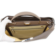 Load image into Gallery viewer, FENDI Peekaboo Icy You Brown 7VA529 Leather Size Medium
