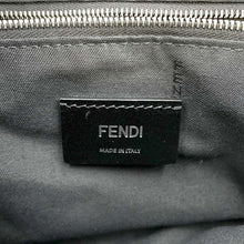 将图像加载到图库查看器中，FENDI Backpack Beige/Black 7VZ057 Canvas Leather
