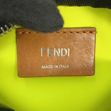 Load image into Gallery viewer, FENDI Bag Bugs Shoulder Bag Black 7VA456 Leather Size Small
