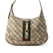 Load image into Gallery viewer, GUCCI Hacker Project Jackie 1961 Shoulder Bag Beige 636706 PVC Leather
