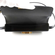 将图像加载到图库查看器中，CELINE Triomphe Claude Shoulder Bag Black 194143BF4 Calf Leather
