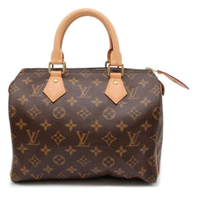 将图像加载到图库查看器中，LOUIS VUITTON Speedy Brown M41109 Monogram Size 25
