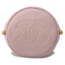 将图像加载到图库查看器中，CHANEL Pearl ChainShoulder Bag Pink AS2529 Leather
