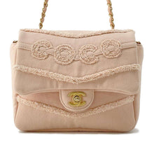 将图像加载到图库查看器中，CHANEL COCO Flap ChainShoulder Bag Pink AS1595 Denim
