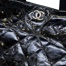 将图像加载到图库查看器中，CHANEL Matelasse Portobello 2wayChainBag Black Leather Tweed
