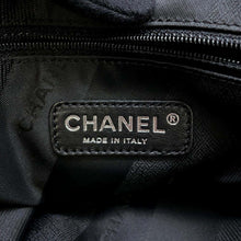 将图像加载到图库查看器中，CHANEL Matelasse Portobello 2wayChainBag Black Leather Tweed
