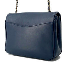 Load image into Gallery viewer, CHANEL CC Logo ChainShoulder Bag Navy AS0321 Leather
