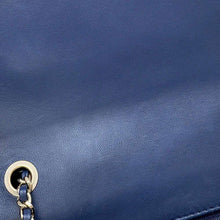 Load image into Gallery viewer, CHANEL CC Logo ChainShoulder Bag Navy AS0321 Leather
