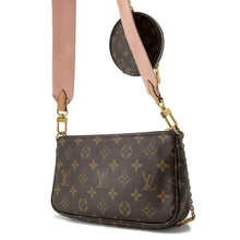 将图像加载到图库查看器中，LOUIS VUITTON Multi Pochette Accessoires Rose claire M44840 Monogram
