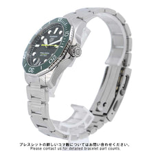 将图像加载到图库查看器中，TAG HEUER Aquaracer Professional 300 W42mm Stainless Steel Green Dial WBP5116.BA0013
