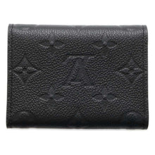 将图像加载到图库查看器中，LOUIS VUITTON Buisiness Card Holder Noir M58456 Monogram Empreinte Leather
