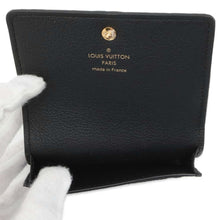 将图像加载到图库查看器中，LOUIS VUITTON Buisiness Card Holder Noir M58456 Monogram Empreinte Leather
