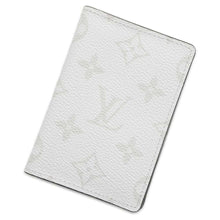 将图像加载到图库查看器中，LOUIS VUITTON Organizer De Poch White M30933 Monogram・Canvas/Taiga Leather
