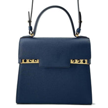 将图像加载到图库查看器中，Delvaux Tempate night sky AA0612BKN0AZBDO Leather Size PM
