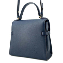 将图像加载到图库查看器中，Delvaux Tempate night sky AA0612BKN0AZBDO Leather Size PM
