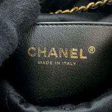 将图像加载到图库查看器中，CHANEL CHANEL 22 ChainHandbag Black AS3980 Shiny Calf Leather Size Mini
