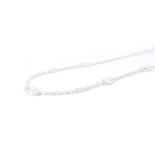 将图像加载到图库查看器中，HERMES Chaine d&#39;Ancre Farandole Necklace Size 120 SV925
