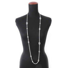 Load image into Gallery viewer, HERMES Chaine d&#39;Ancre Farandole Necklace Size 120 SV925
