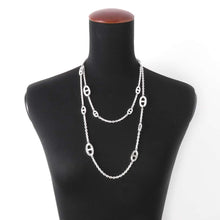 Load image into Gallery viewer, HERMES Chaine d&#39;Ancre Farandole Necklace Size 120 SV925
