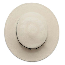 将图像加载到图库查看器中，CHANEL straw hat Size M Beige/White Straw
