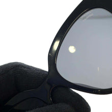 将图像加载到图库查看器中，CHANEL Sunglasses Size 53□17 140 Black 5422-B-A Plastic Rhinestone
