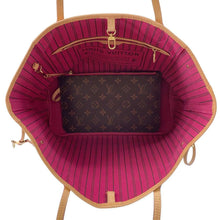 将图像加载到图库查看器中，LOUIS VUITTON Neverfull Pivoine M41178 Monogram Size MM
