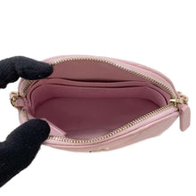 将图像加载到图库查看器中，CHANEL Chain Clutch Shoulder Bag Pink AP4000 Lambskin
