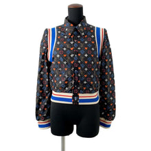 Load image into Gallery viewer, LOUIS VUITTON Game On Reversible Jacket Size 34 Black/White/Multicolor1A8LVL Nylon100%
