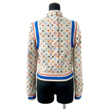 Load image into Gallery viewer, LOUIS VUITTON Game On Reversible Jacket Size 34 Black/White/Multicolor1A8LVL Nylon100%
