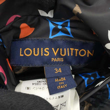 Load image into Gallery viewer, LOUIS VUITTON Game On Reversible Jacket Size 34 Black/White/Multicolor1A8LVL Nylon100%
