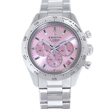 Load image into Gallery viewer, ZENITH Chronomaster Sports W41mm Stainless Steel Pink Dial 03.3109.3600/18.M3100
