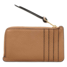 将图像加载到图库查看器中，LOEWE Coin card holder Toffee/Tan C660Z40X07 Soft grain calf
