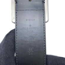 将图像加载到图库查看器中，LOUIS VUITTON Belt Reverso Belt Size 85/34 Noir M9044 Monogram Eclipse
