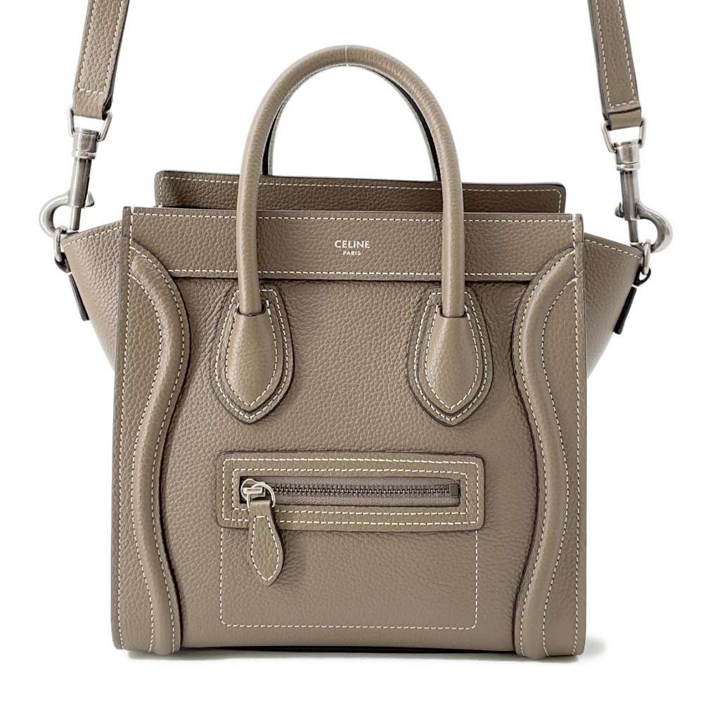 CELINE Luggage shopper Suri 189243 Leather Size Nano