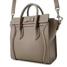 将图像加载到图库查看器中，CELINE Luggage shopper Suri 189243 Leather Size Nano
