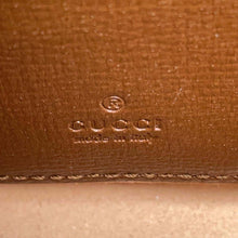 Load image into Gallery viewer, GUCCI Horsebit 1955 Strap Wallet Beige/Brown 699760 GG SupremeCanvas Leather
