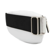 将图像加载到图库查看器中，PRADA Wristband Pouch White/Black 1TT095 Nylon
