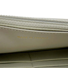 将图像加载到图库查看器中，CHANEL Boy Chanel Chain Wallet Gray AP1117 Caviar Leather
