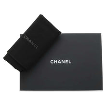 将图像加载到图库查看器中，CHANEL Boy Chanel Chain Wallet Gray AP1117 Caviar Leather
