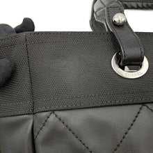 将图像加载到图库查看器中，CHANEL Paris-Biarritz Tote Bag Black A34209 Leather Canvas Size MM
