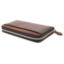 将图像加载到图库查看器中，Berluti Itauba Zip Around Long Wallet Brown/Golden Patine Leather
