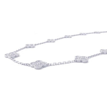 将图像加载到图库查看器中，Van Cleef &amp; Arpels Vintage Alhambra long necklace 20 motifs VCARA43300 18K White Gold
