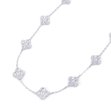 将图像加载到图库查看器中，Van Cleef &amp; Arpels Vintage Alhambra long necklace 20 motifs VCARA43300 18K White Gold
