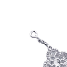 将图像加载到图库查看器中，Van Cleef &amp; Arpels Vintage Alhambra long necklace 20 motifs VCARA43300 18K White Gold
