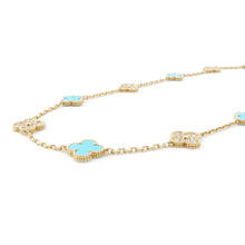 将图像加载到图库查看器中，Van Cleef &amp; Arpels Vintage Alhambra Long Necklace 20 motifsVCARP2V200 18K Yellow Gold
