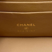 将图像加载到图库查看器中，CHANEL Matelasse WChain Vanity Case Beige AP3044 Lambskin
